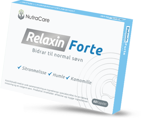 Nutracare Relaxin Forte tilskudd for søvn