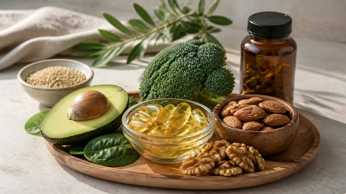 Vitamin E: effekt, mangel og tilskudd