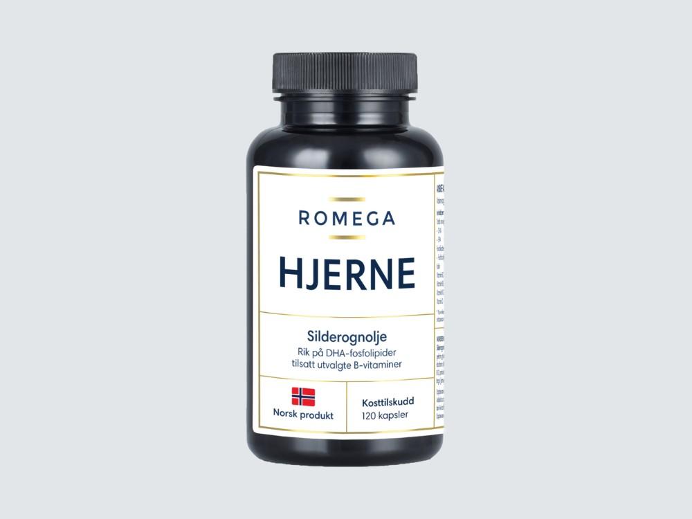 Romega Brain DHA-fosfolipider kapsler